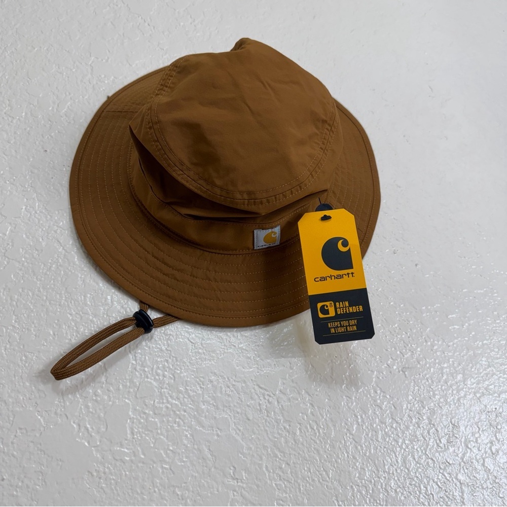 New Carhartt Women's Rain Defender Lightweight Bucket Hat small medium - Picture 2 of 7